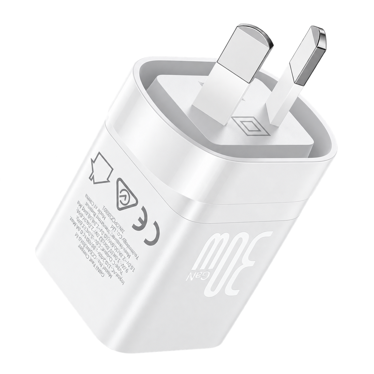 CARGADOR MINI 30W WHITE- BASEUS