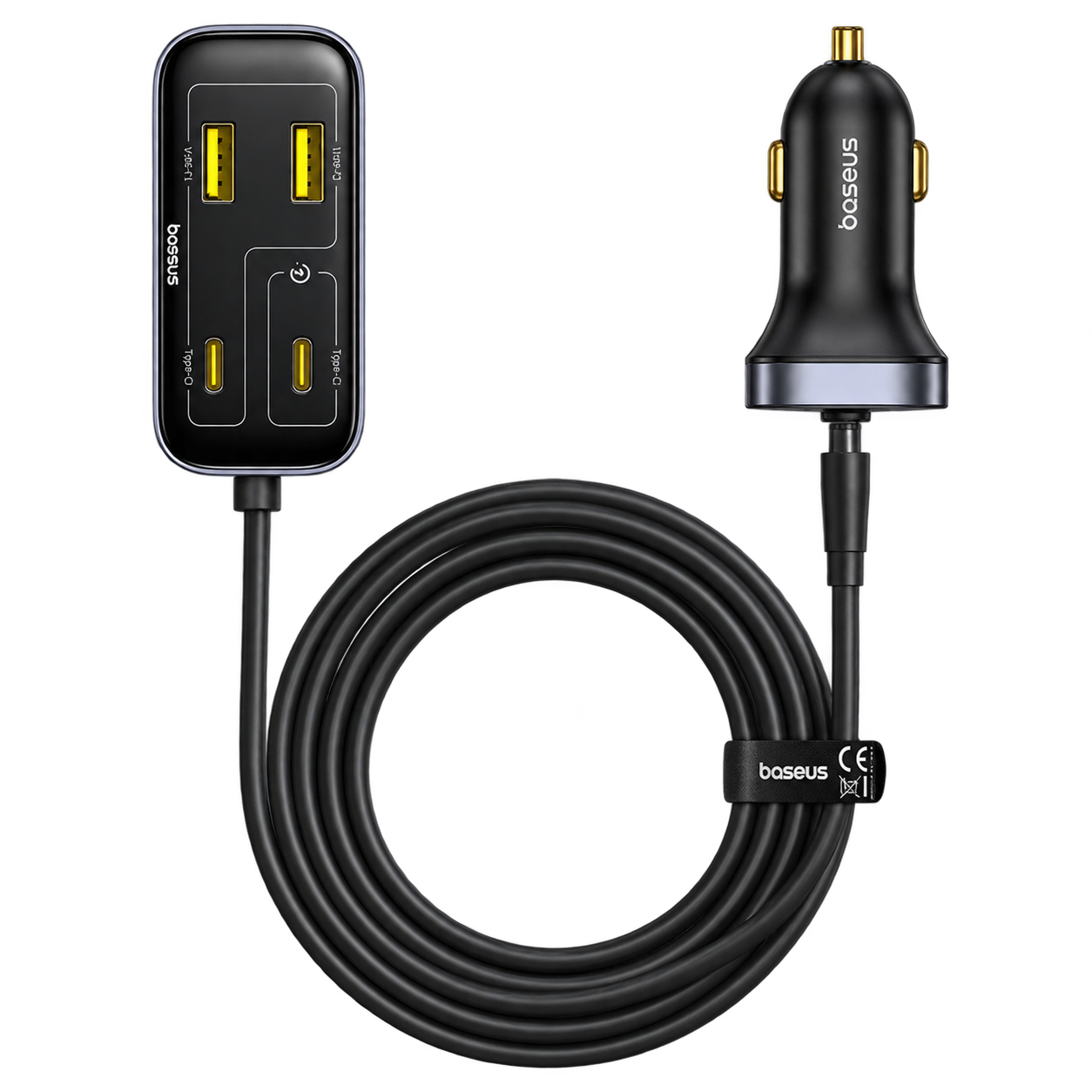 CARGADOR AUTO 6 EN 1 - BASEUS