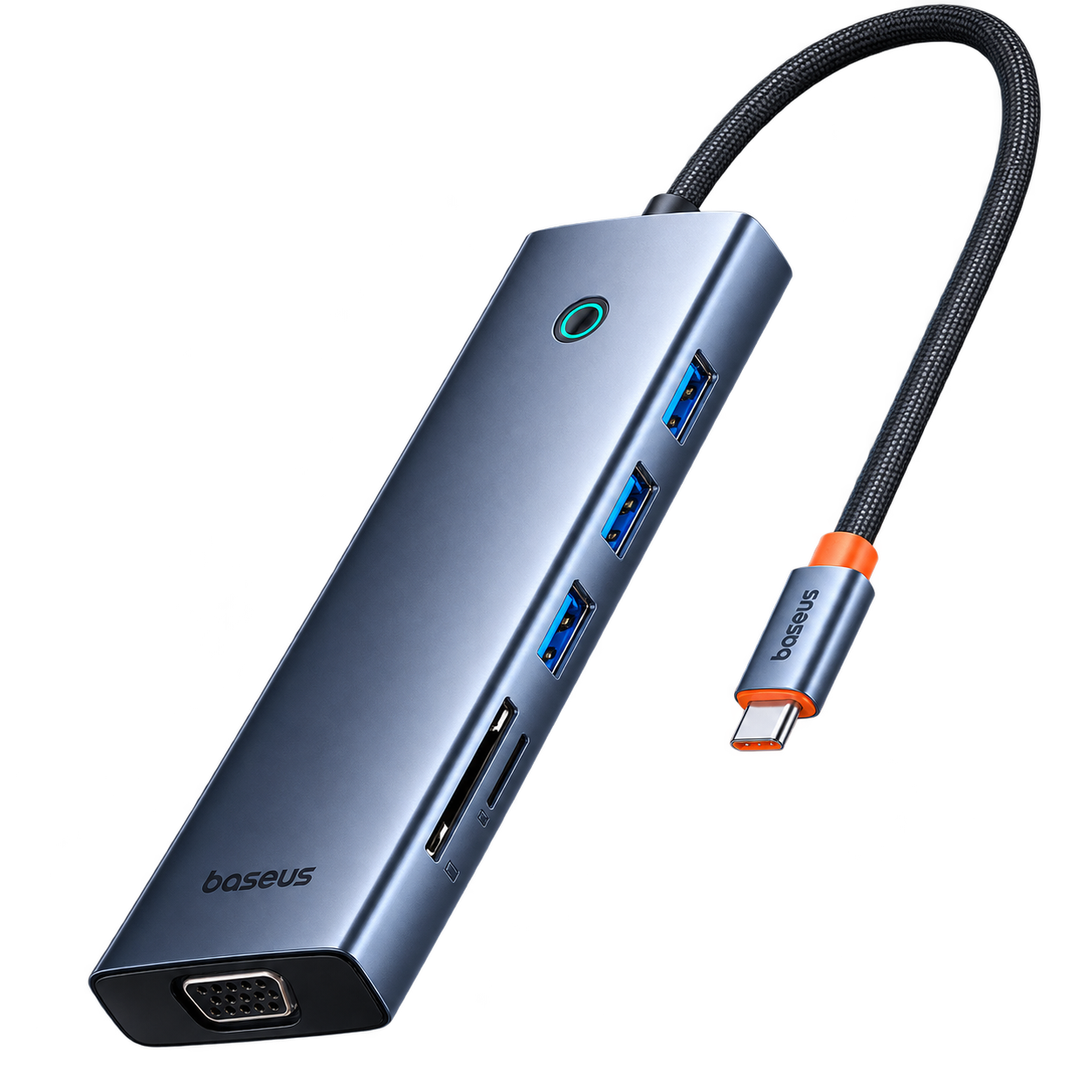 ADAPTADOR HUB ULTRAJOY 10 PUERTOS 4K 60HZ - BASEUS