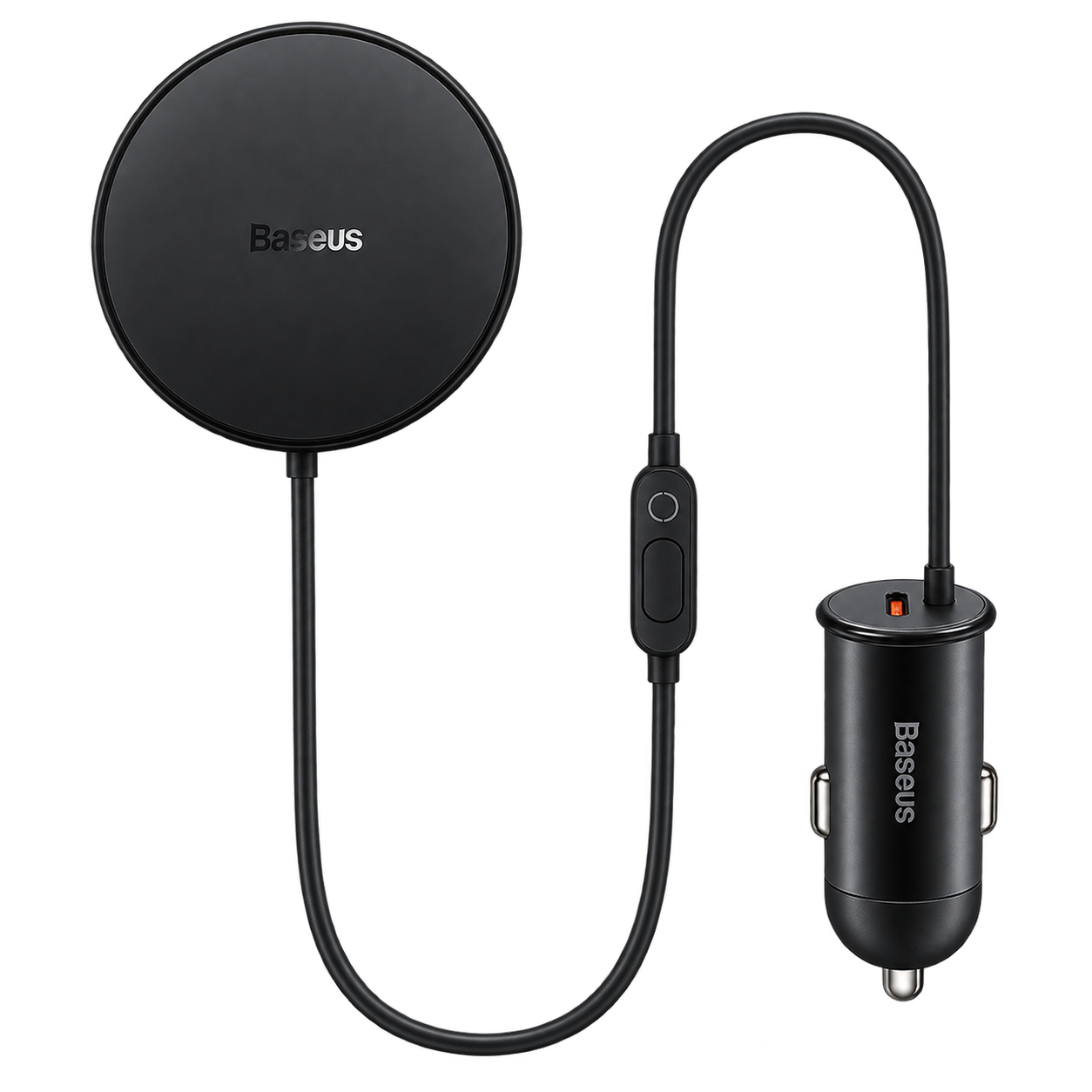 SOPORTE MAGSAFE PARA AUTO 40W NEGRO - BASEUS
