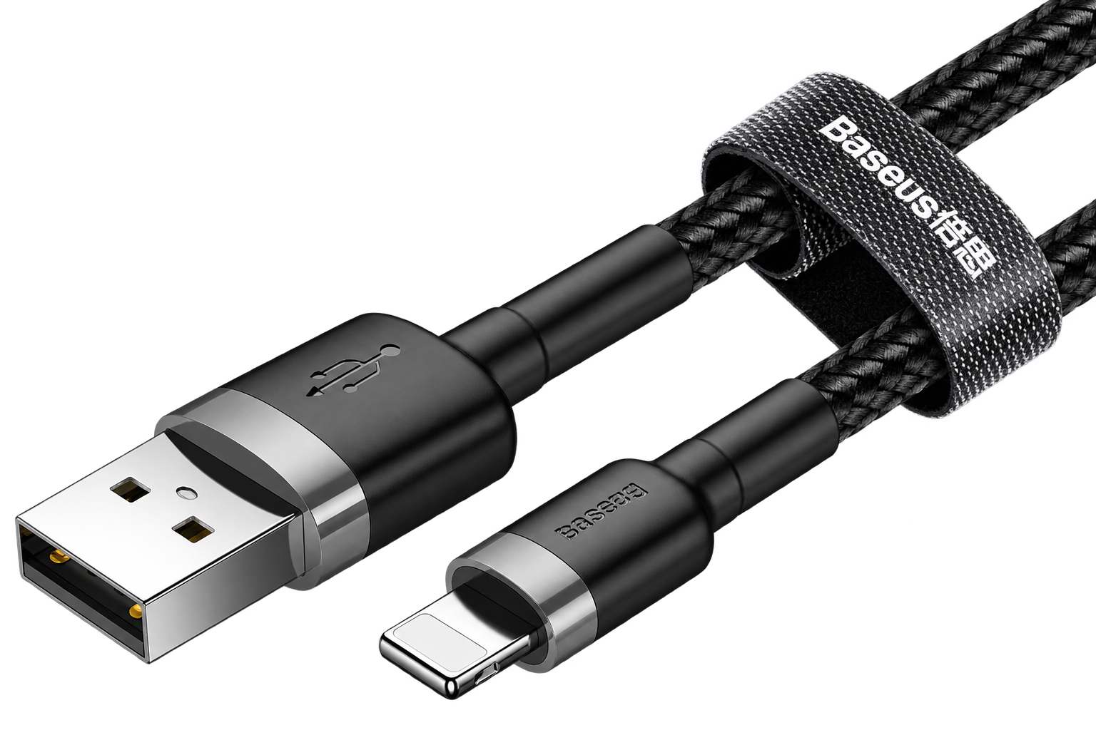 CABLE USB A LIGHTNING 3M BLACK - BASEUS