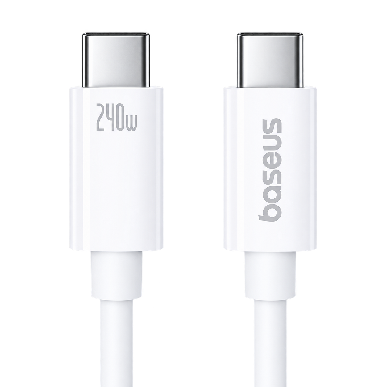 CABLE USB-C A USB-C 240W III (WHITE) - BASEUS