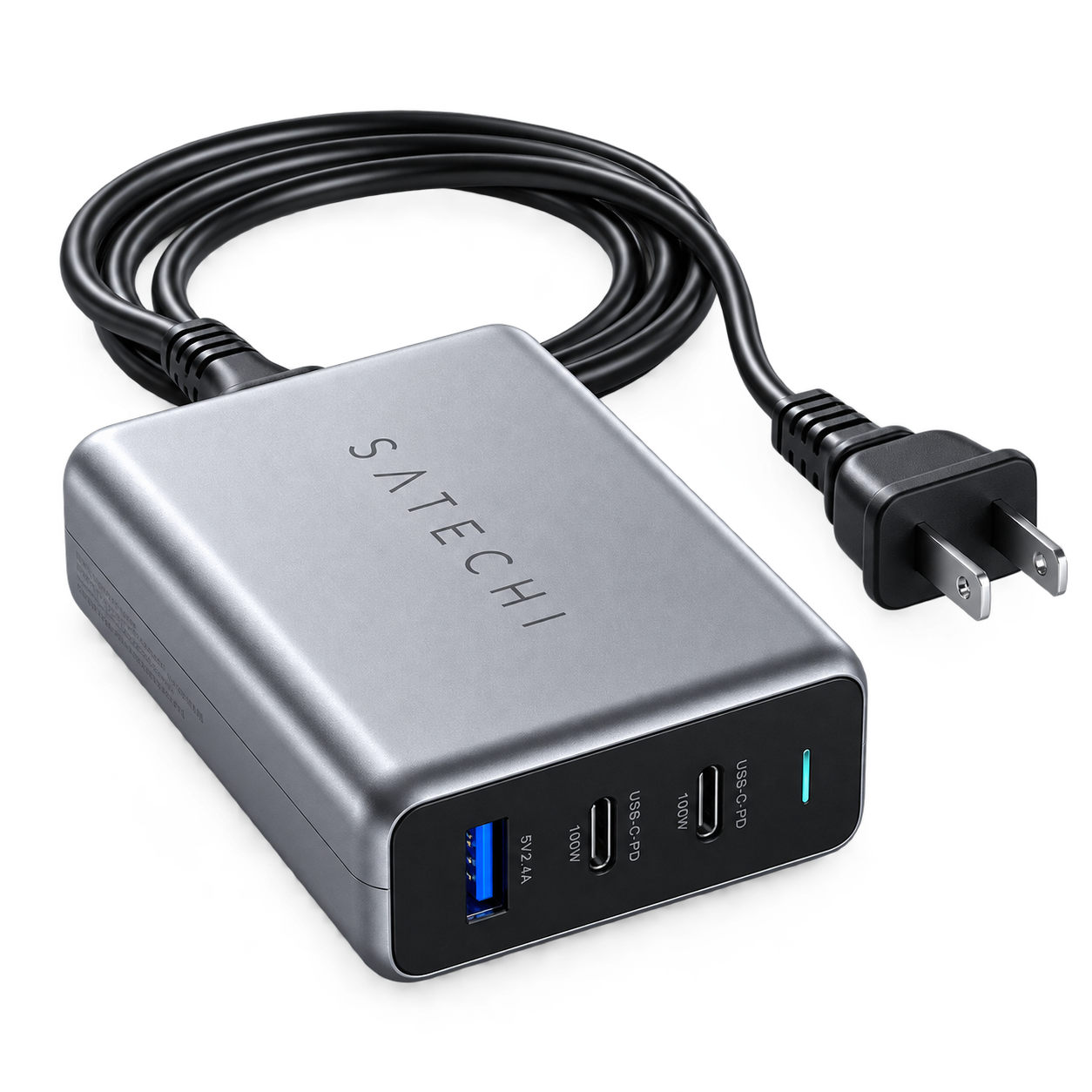 CARGADOR COMPACTO SATECHI 100W USB C