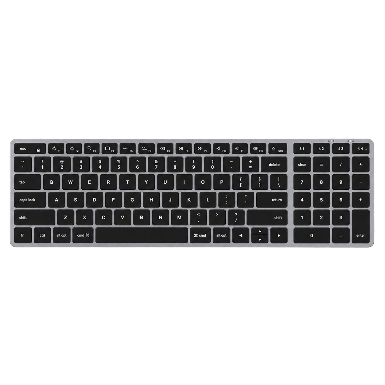 TECLADO SLIM X2 INALAMBRICO - SATECHI