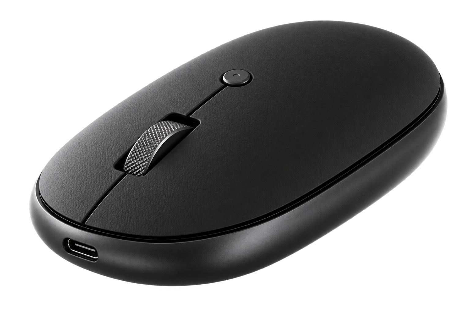 MOUSE ON THE GO INALAMBRICO NEGRO - SATECHI