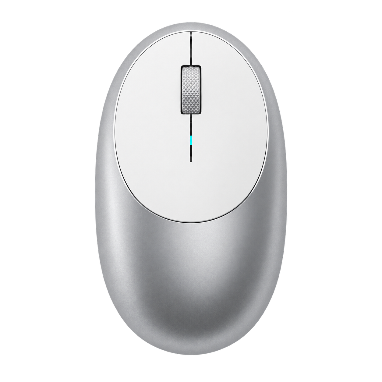 MOUSE M1 INALAMBRICO GRIS CON BLANCO - SATECHI