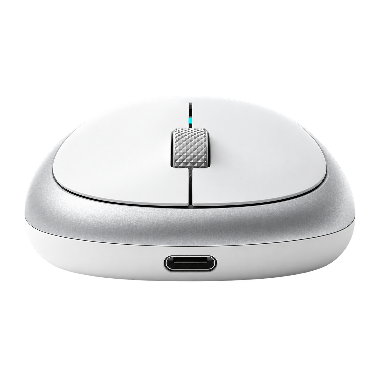 MOUSE M1 INALAMBRICO GRIS CON BLANCO - SATECHI