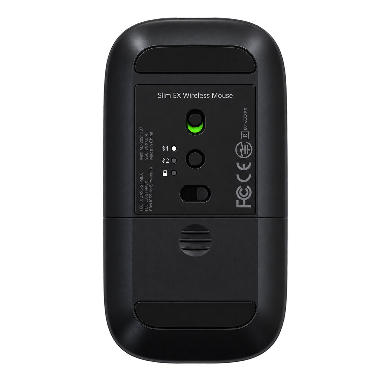 MOUSE SLIM EX INALAMBRICO NEGRO - SATECHI