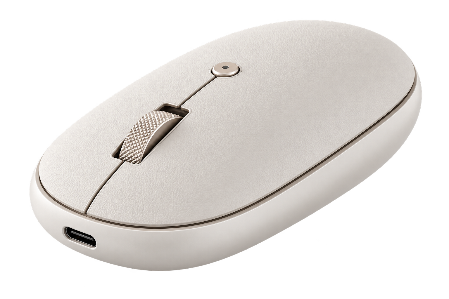 MOUSE ON THE GO INALAMBRICO BEIGE - SATECHI
