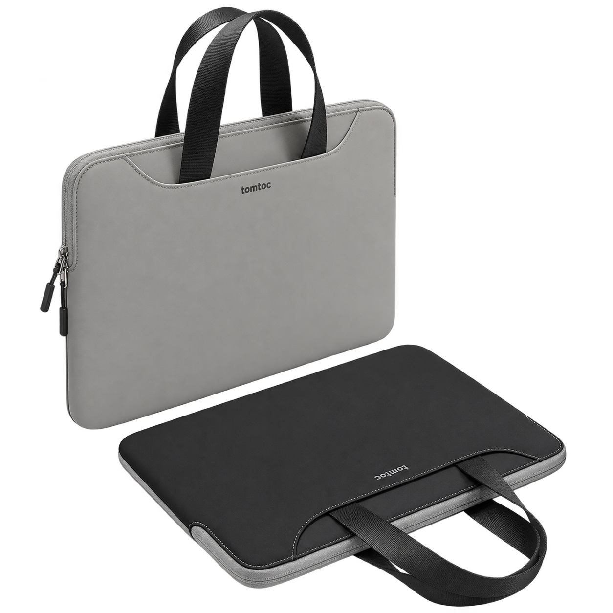BOLSO A21 PARA LAPTOP E IPAD 13/14" GRIS - TOMTOC
