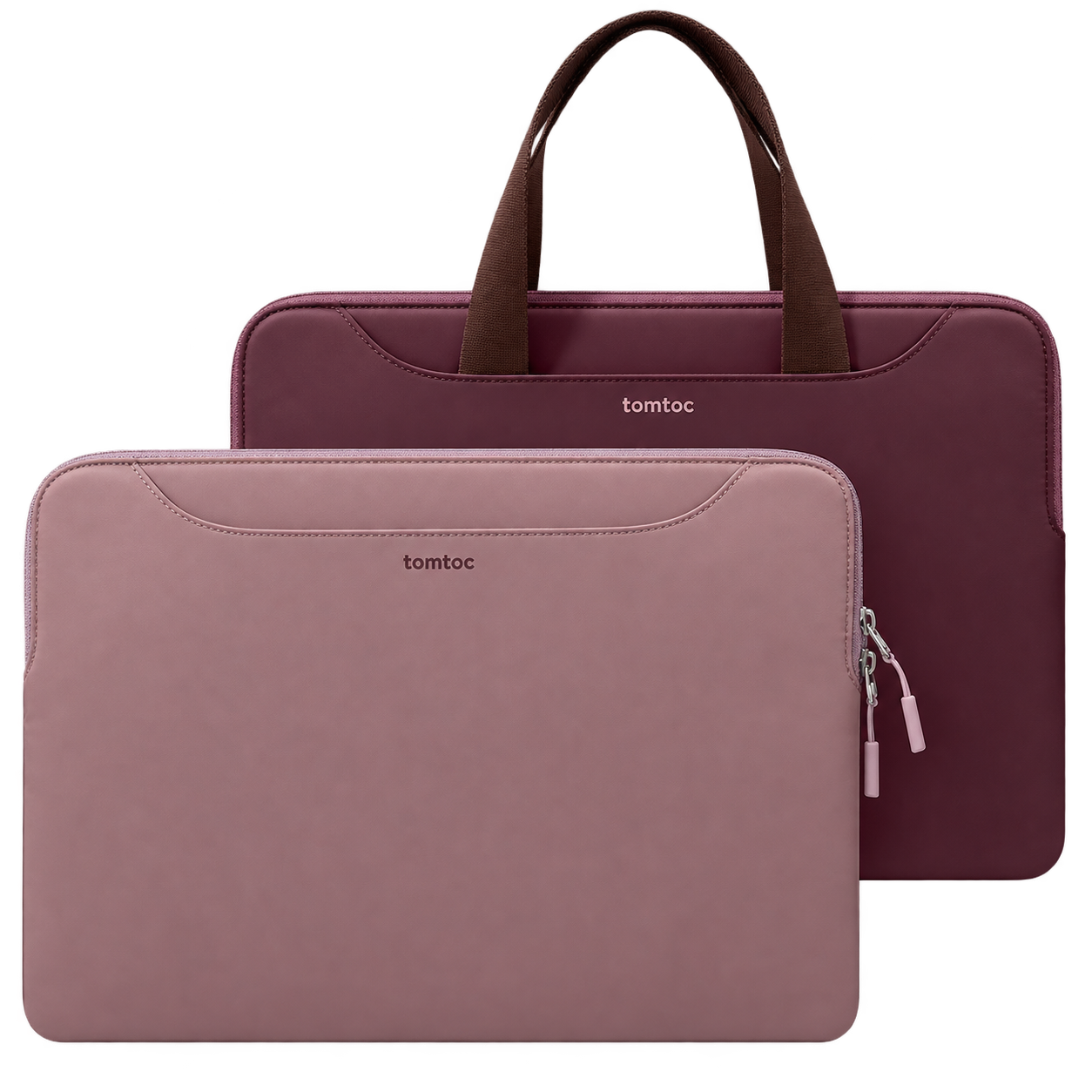 BOLSO A21 PARA LAPTOP E IPAD 13/14" BORDO - TOMTOC