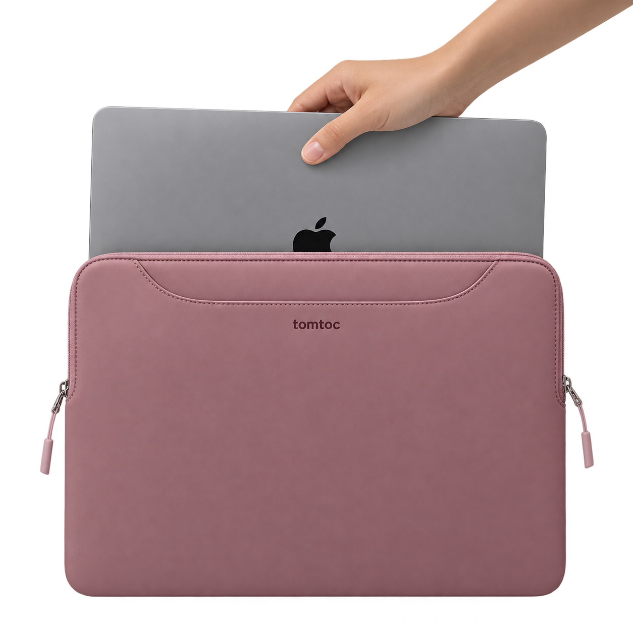 BOLSO A21 PARA LAPTOP E IPAD 13/14" BORDO - TOMTOC