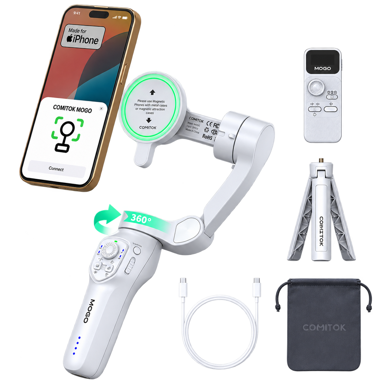 ESTABILIZADOR GIMBAL CON CONTROL- COMITOK