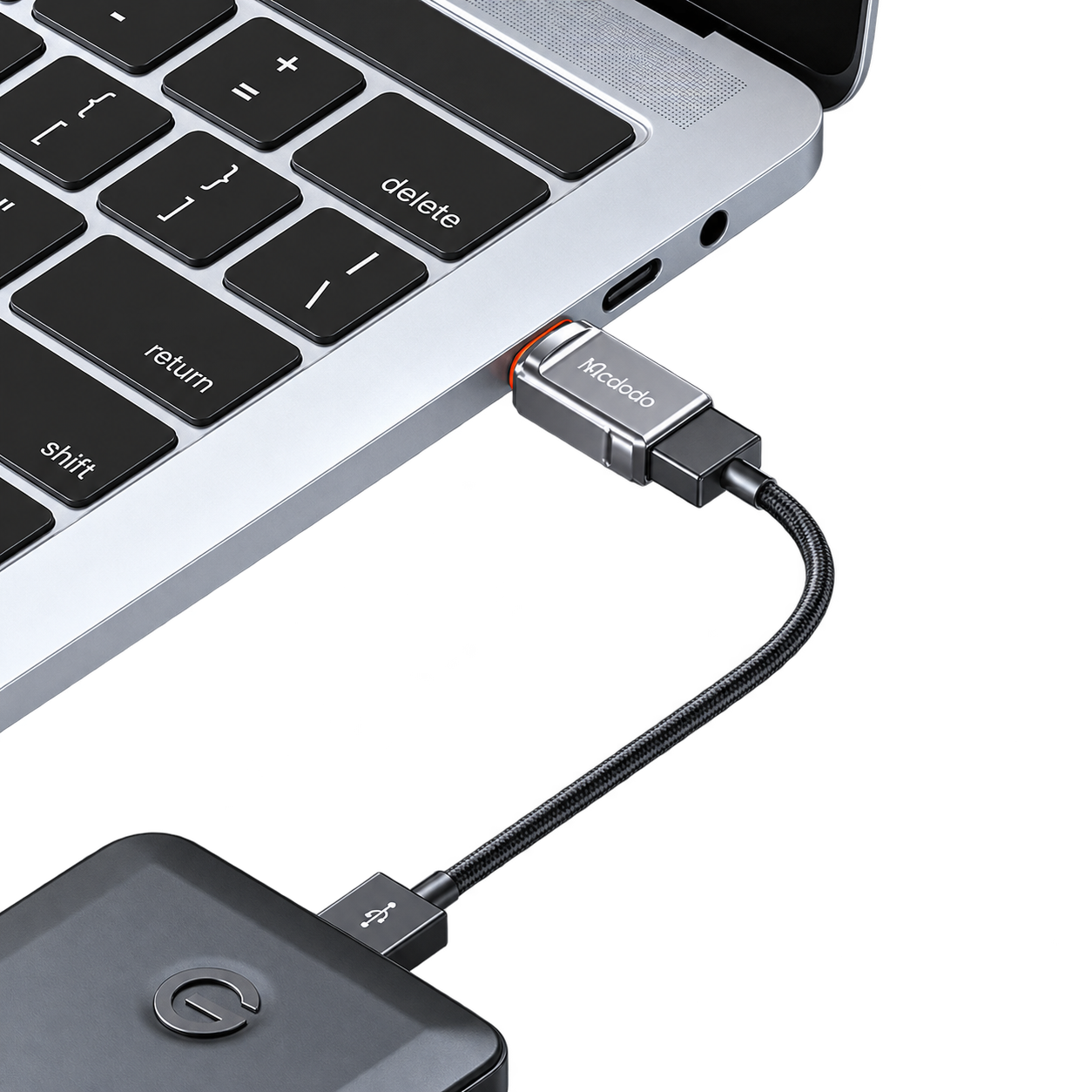 ADAPTADOR USB 3.0 A USB-C - MCDODO