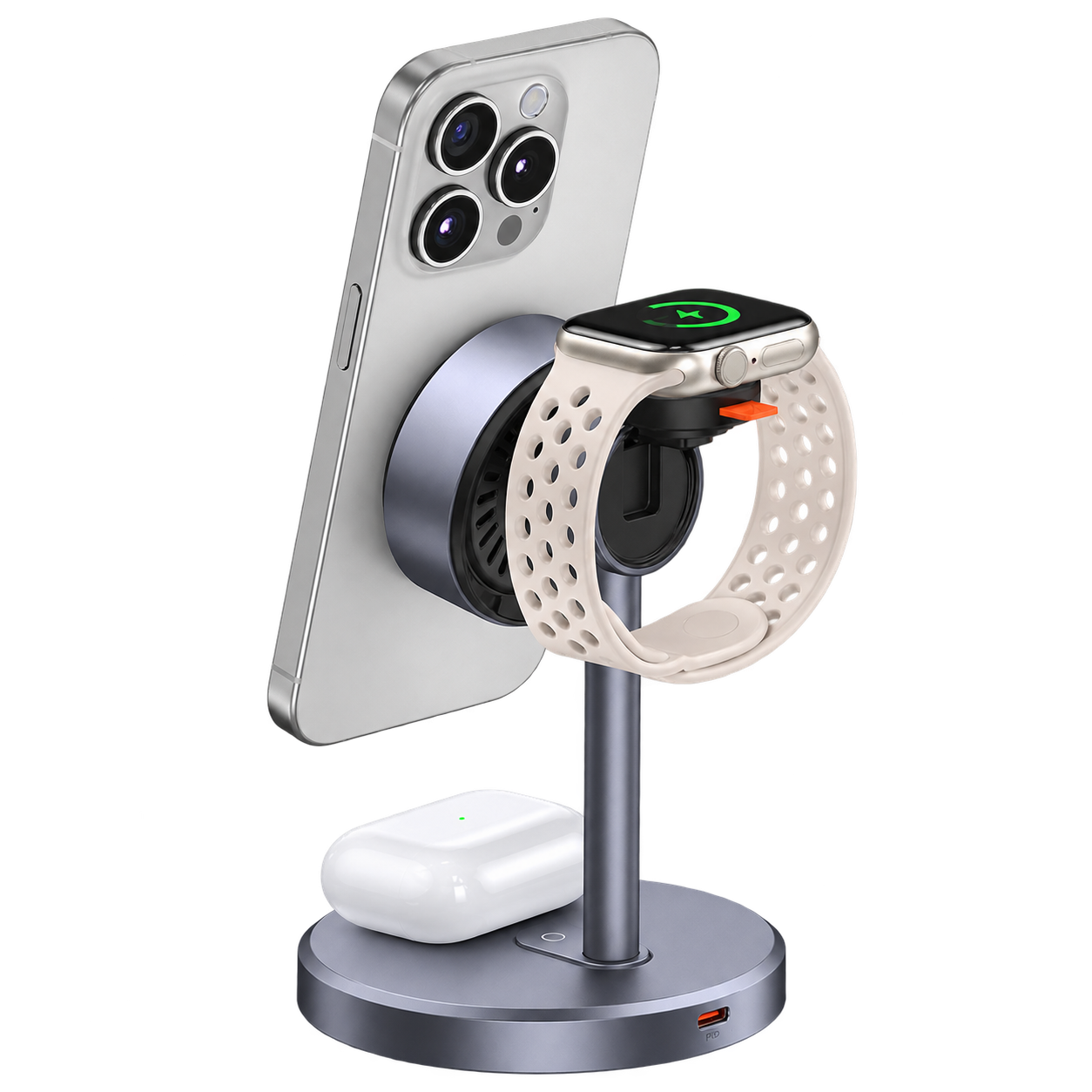 CARGADOR INALAMBRICO QI2 3 EN 1 - MCDODO