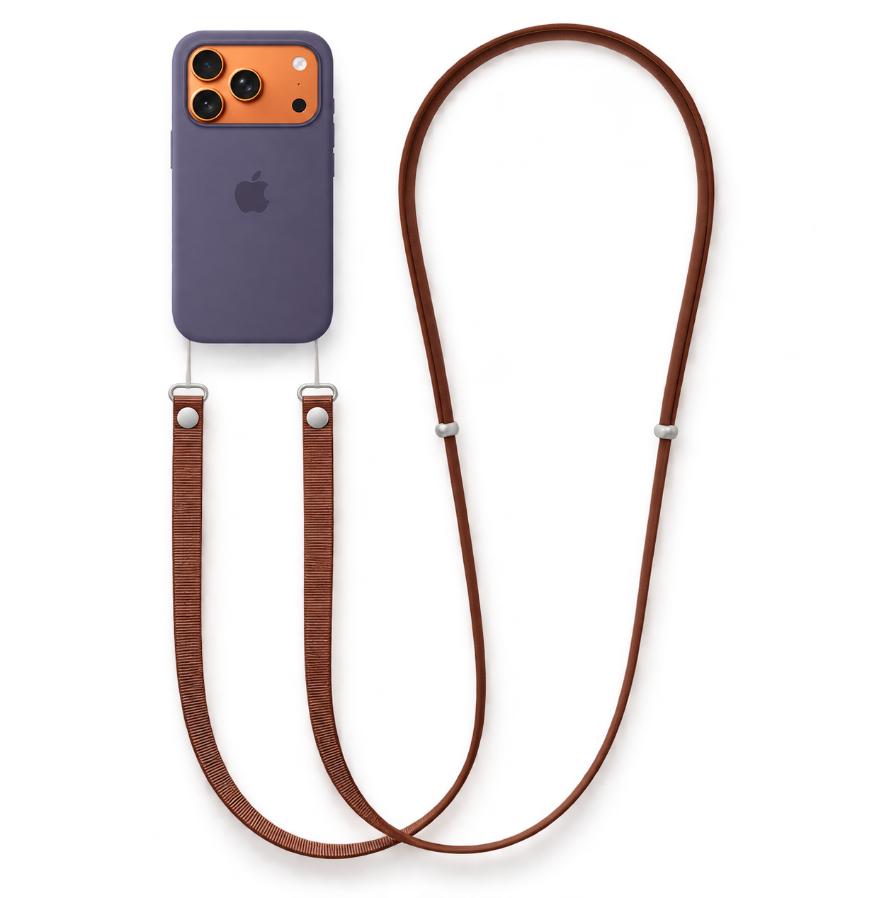 CORREA CROSSBODY CHOCOLATE