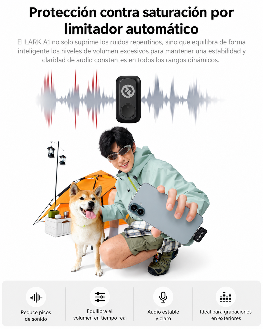 MICROFONO HOLLYLAND LARK A1