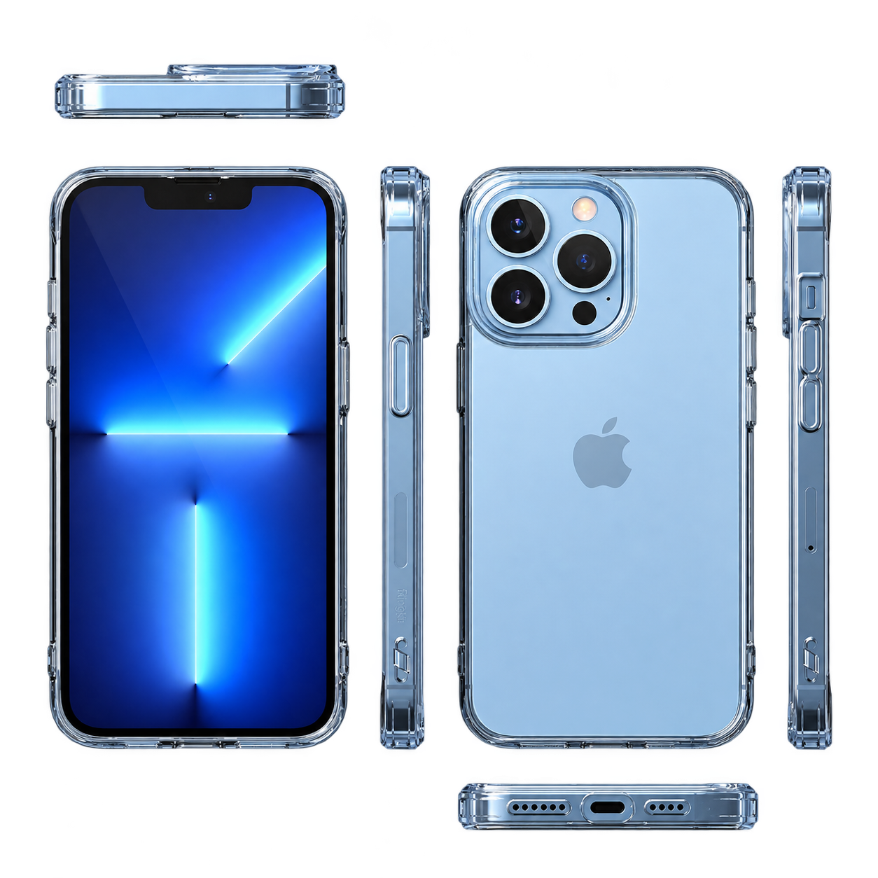 FUNDA RINGKE FUSION IPHONE 13 PRO MAX CLEAR