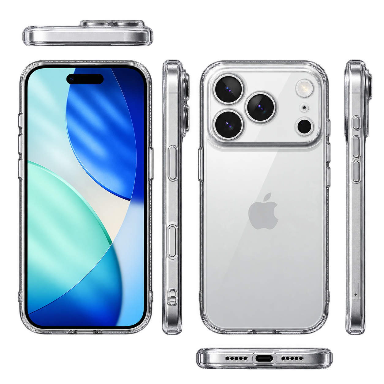 FUNDA RINGKE FUSION IPHONE 17 PRO MAX CLEAR