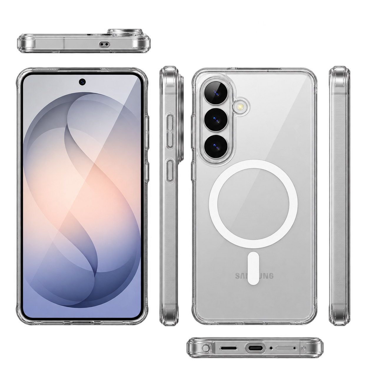 FUNDA RINGKE FUSION MAGNETIC S26 ULTRA CLEAR