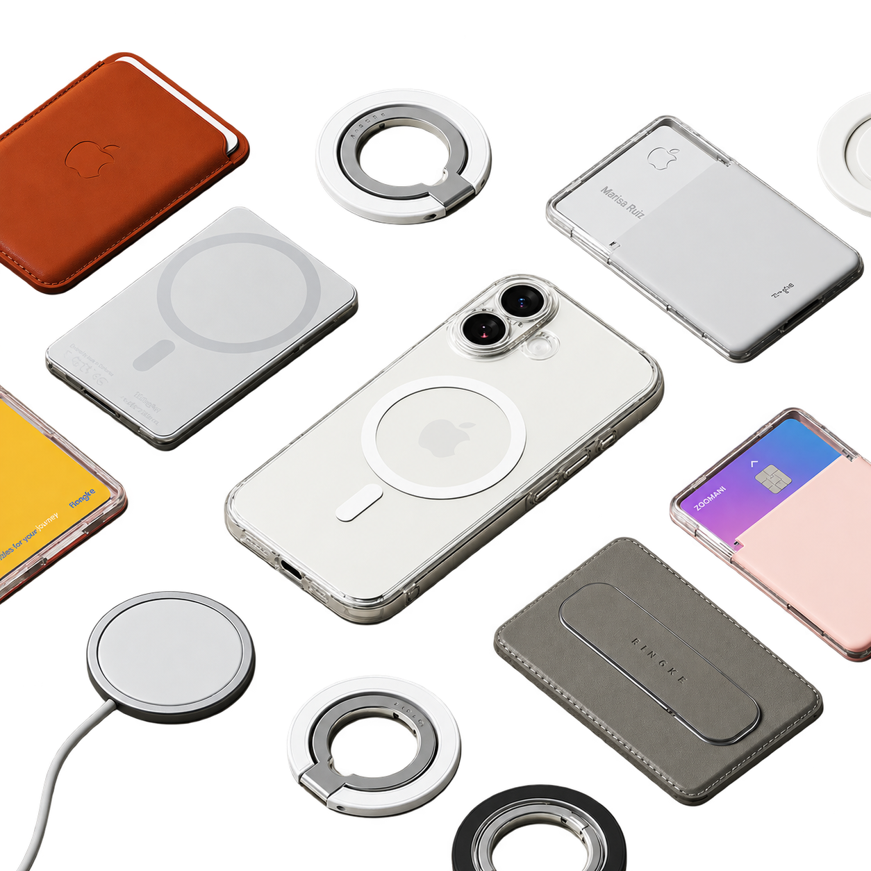 FUNDA RINGKE FUSION MAGNETIC IPHONE 17 CLEAR