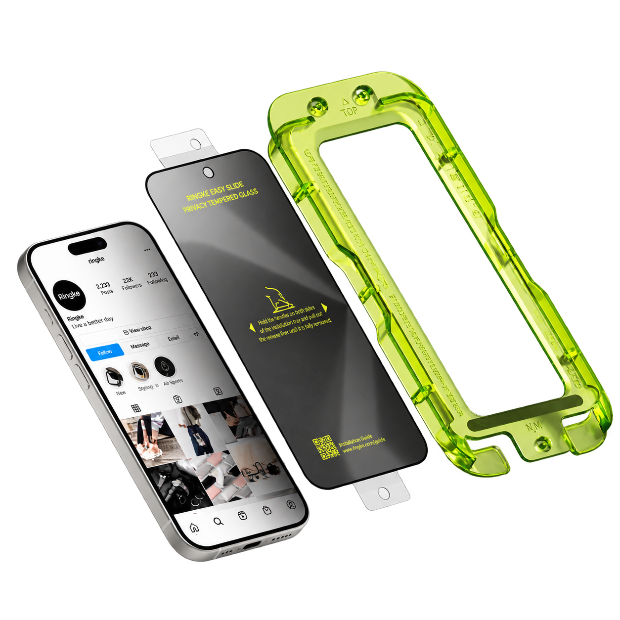 VIDRIO RINGKE ANTIESPIA IPHONE 17 PRO (X1U)