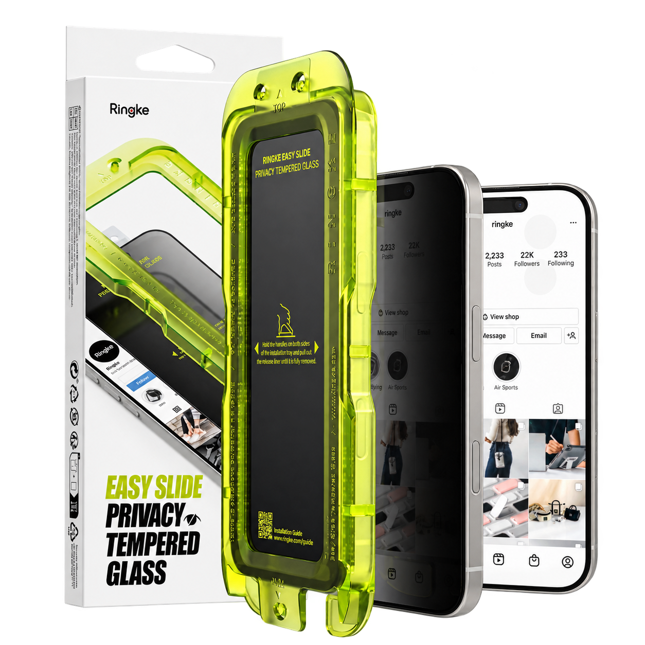 VIDRIO RINGKE ANTIESPIA IPHONE 17 PRO MAX (X1U)