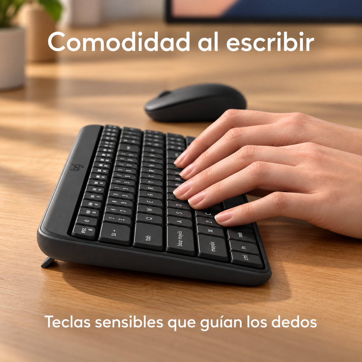 TECLADO LOGITECH INALAMBRICO K250 NEGRO