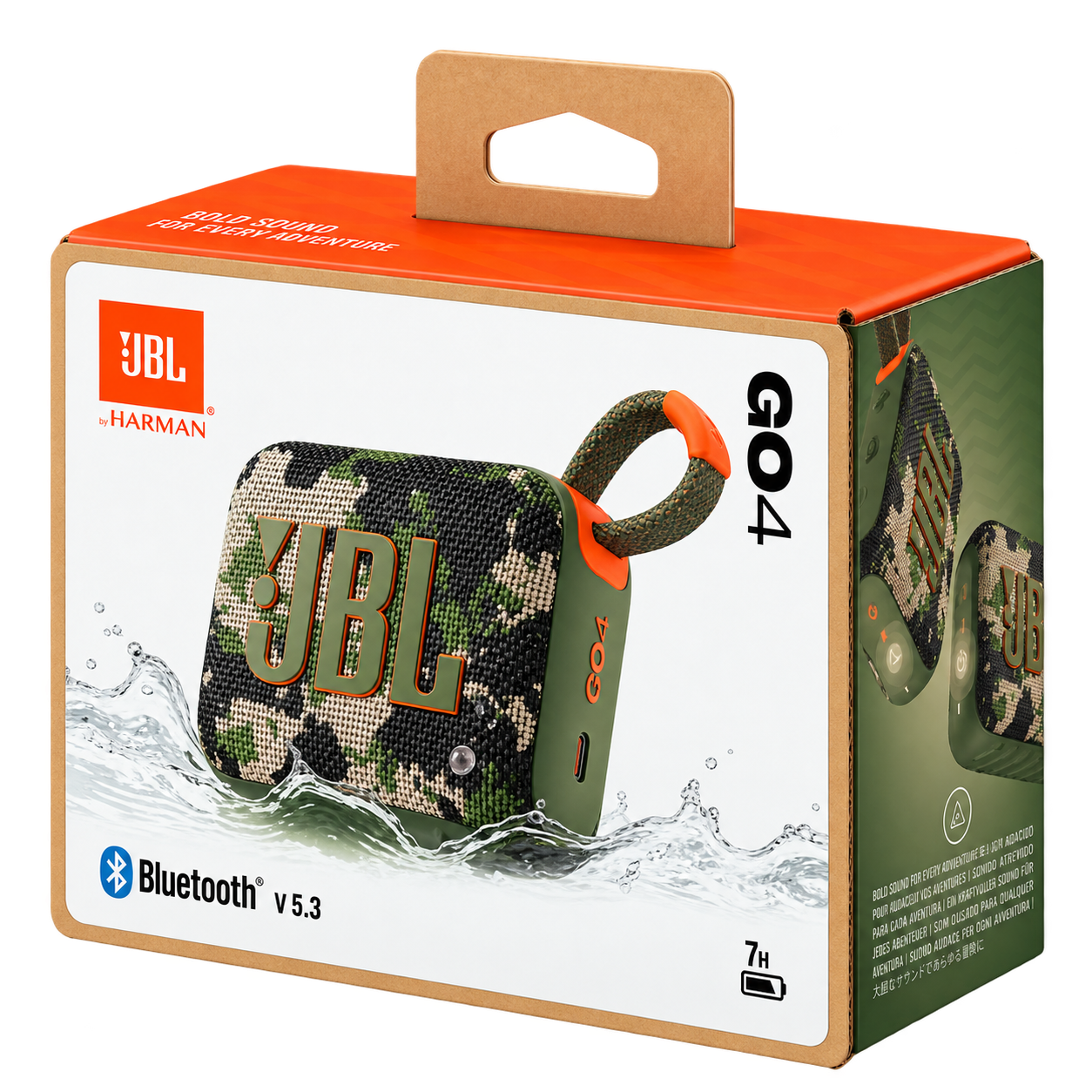 PARLANTE JBL GO 4 CAMUFLADO