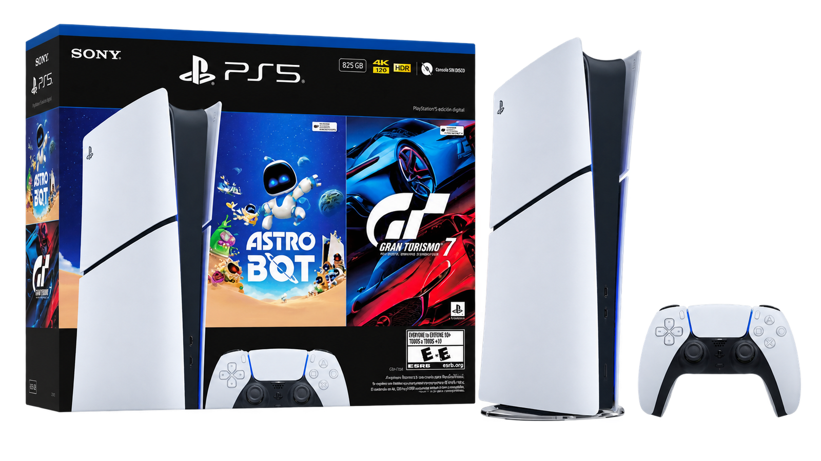 PlayStation 5 Digital Slim + Gran Turismo 7