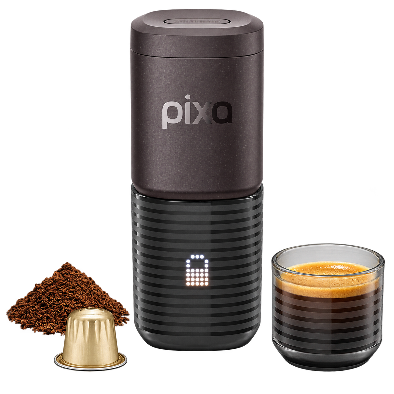 Cafetera portátil eléctrica Wacaco – Bordo